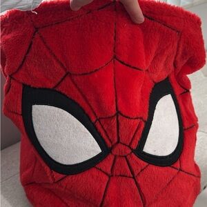 Marvel Spider-man Red and Black Hero Plush Toy Box Superhero Collapsable